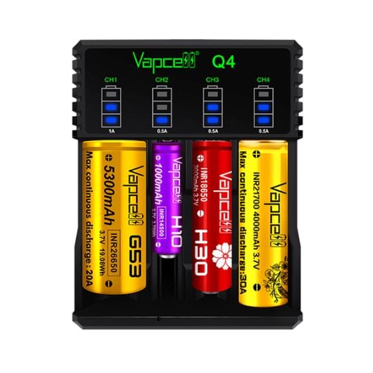 Vapcell Q4 Charger