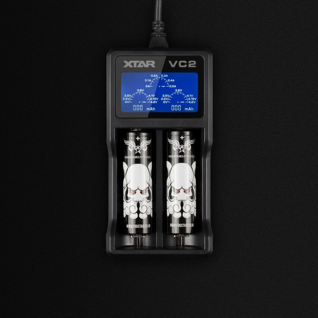 Xtar VC2 18650 Battery Charger - Fogstar UK