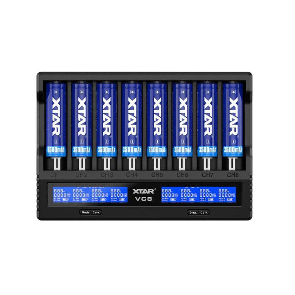 Xtar VC8 18650 Battery Charger - Fogstar UK