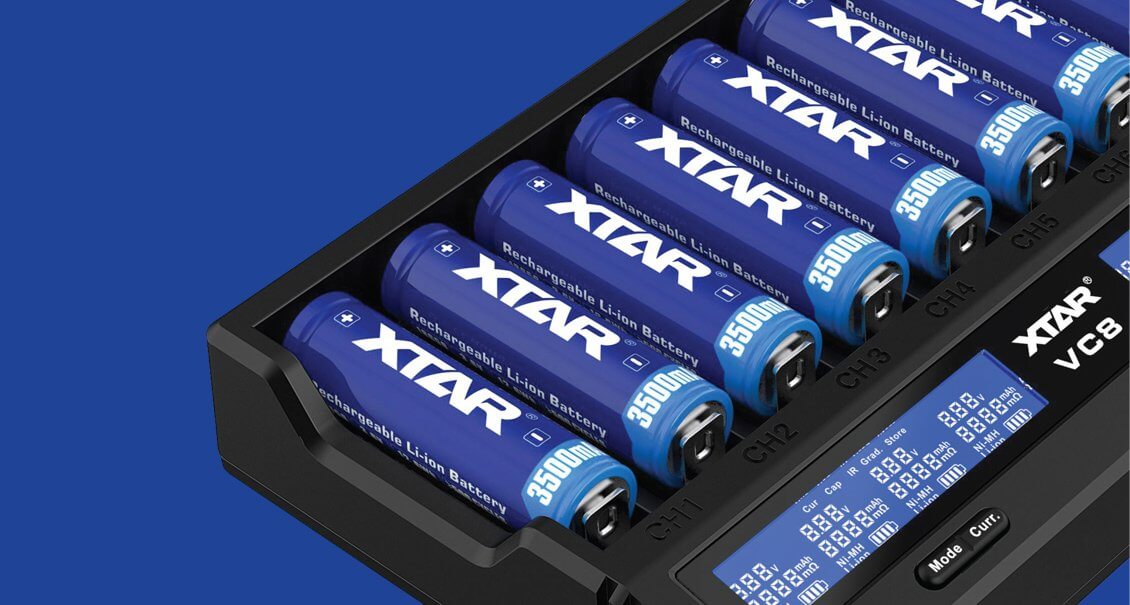 Cylindrical Battery Chargers